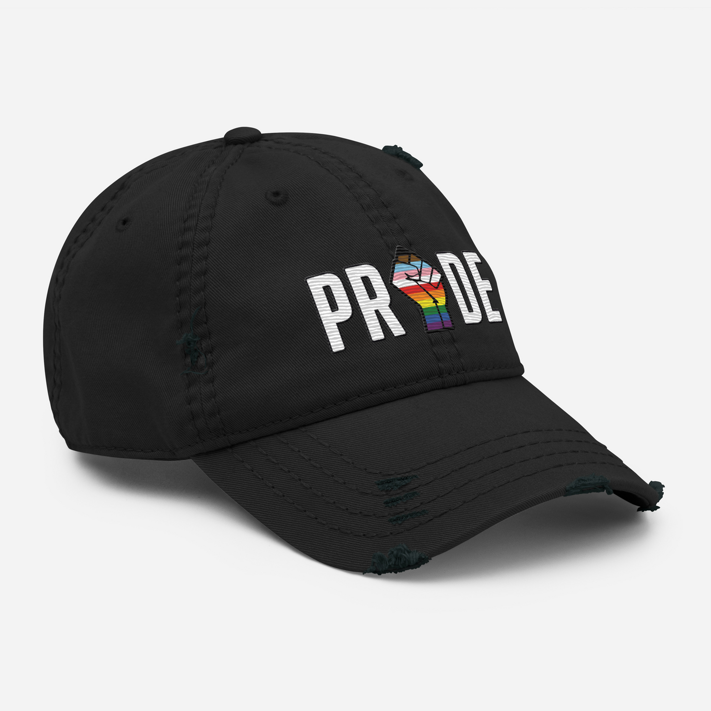 'Power of Pride' Distressed Low-Profile Hat