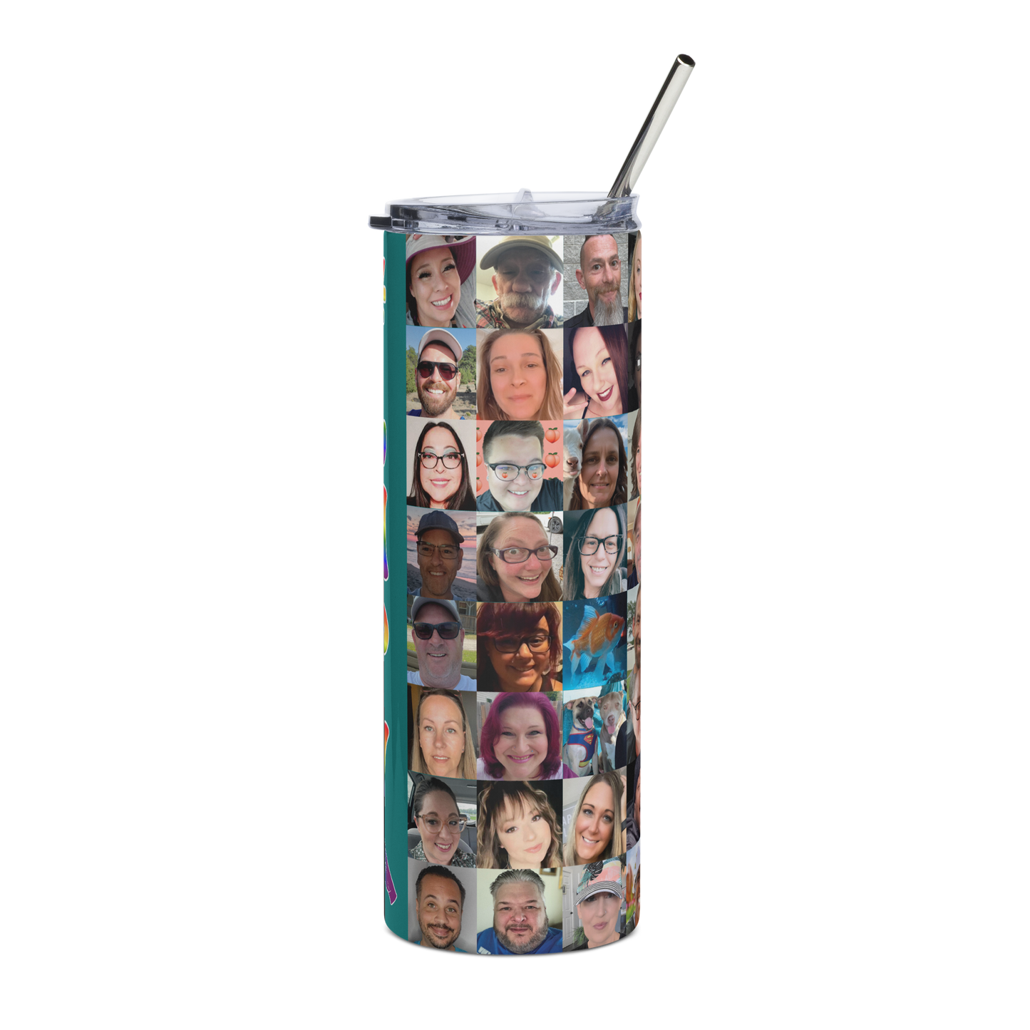 #LNPV Group Photo Stainless Steel Tumbler (Teal Background)