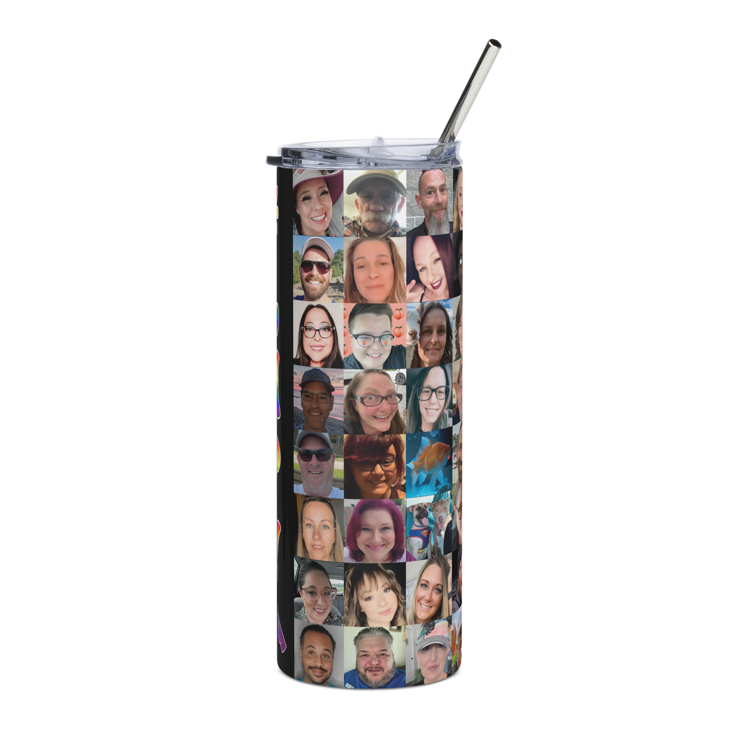 #LNPV Group Photo Stainless Steel Tumbler (Black Background)