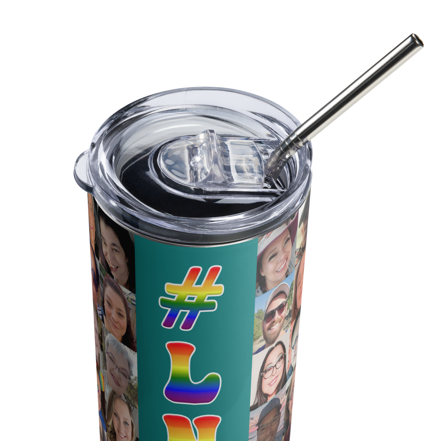 #LNPV Group Photo Stainless Steel Tumbler (Teal Background)