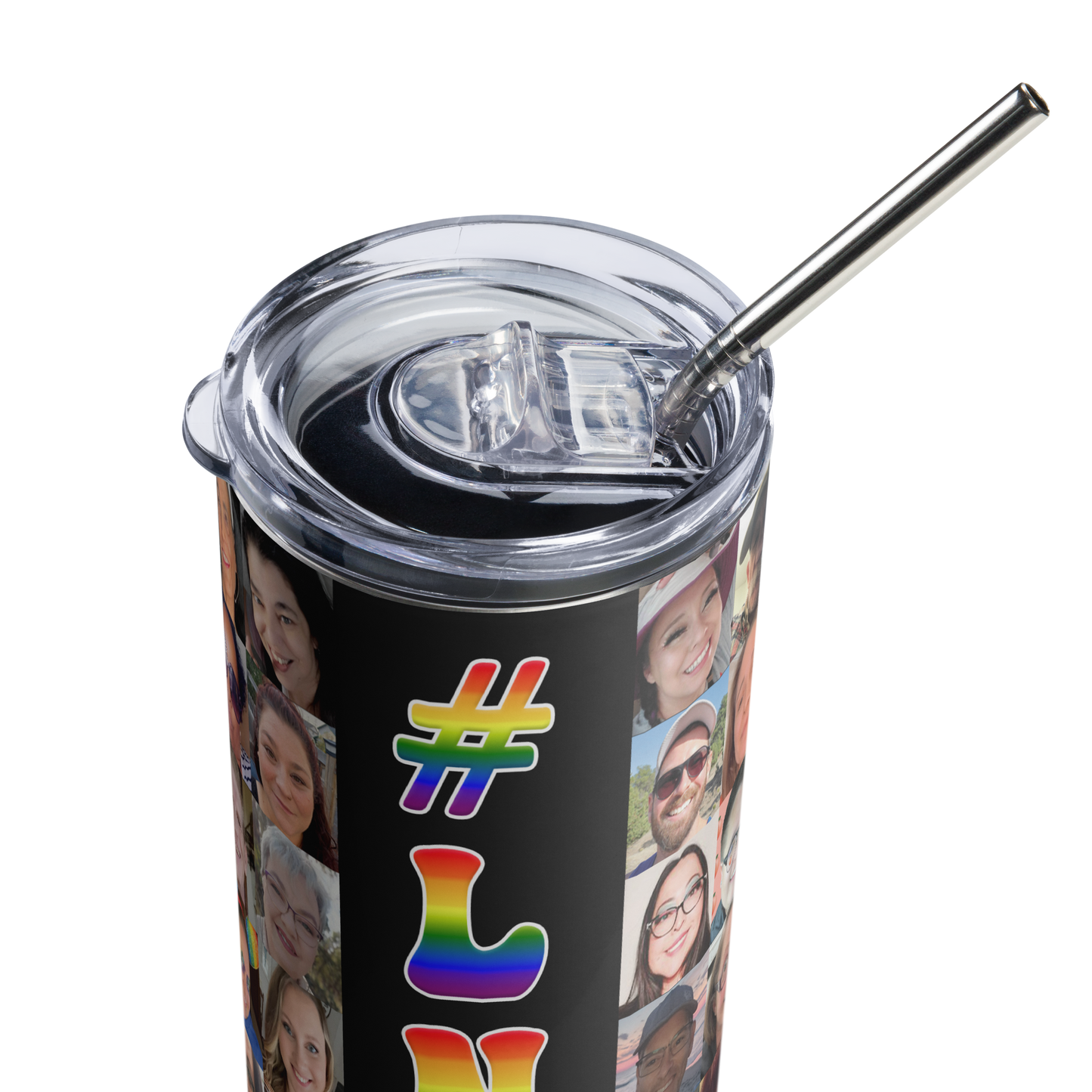 #LNPV Group Photo Stainless Steel Tumbler (Black Background)