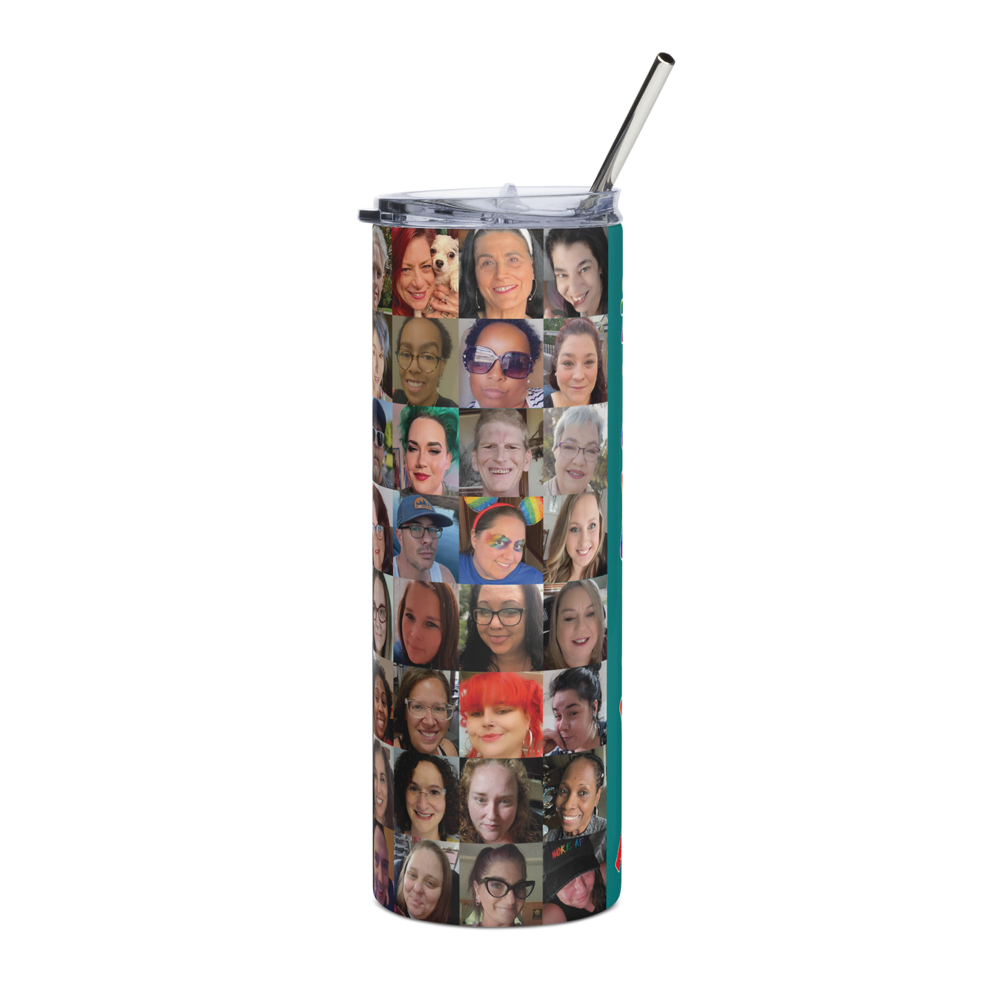 #LNPV Group Photo Stainless Steel Tumbler (Teal Background)
