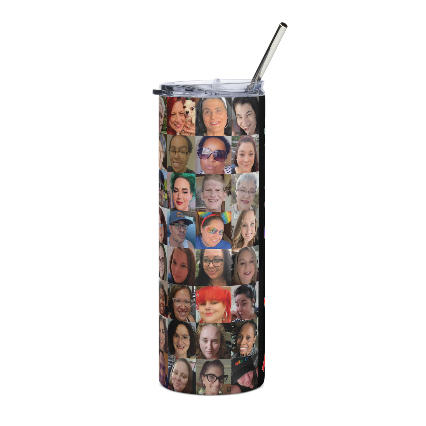 #LNPV Group Photo Stainless Steel Tumbler (Black Background)