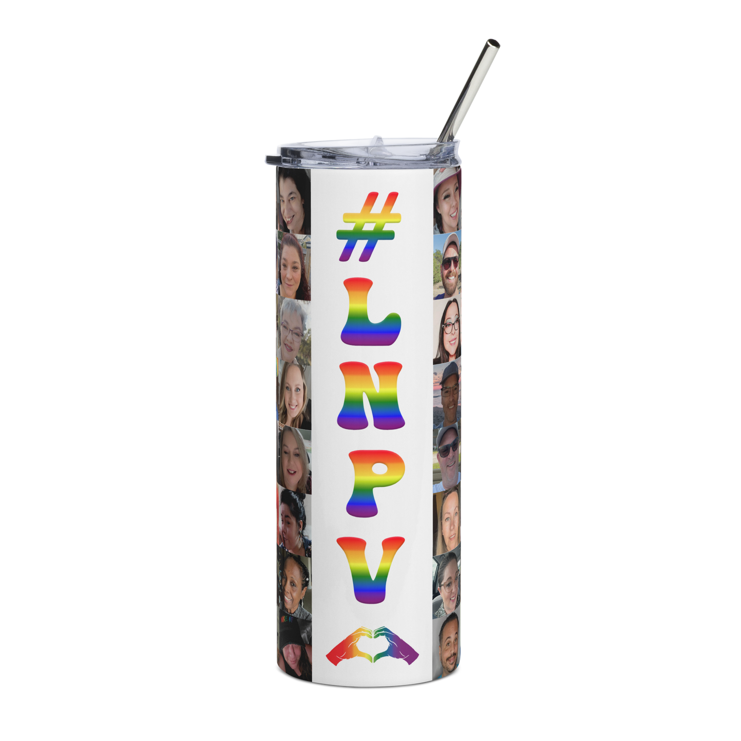 #LNPV Group Photo Stainless Steel Tumbler (White Background)