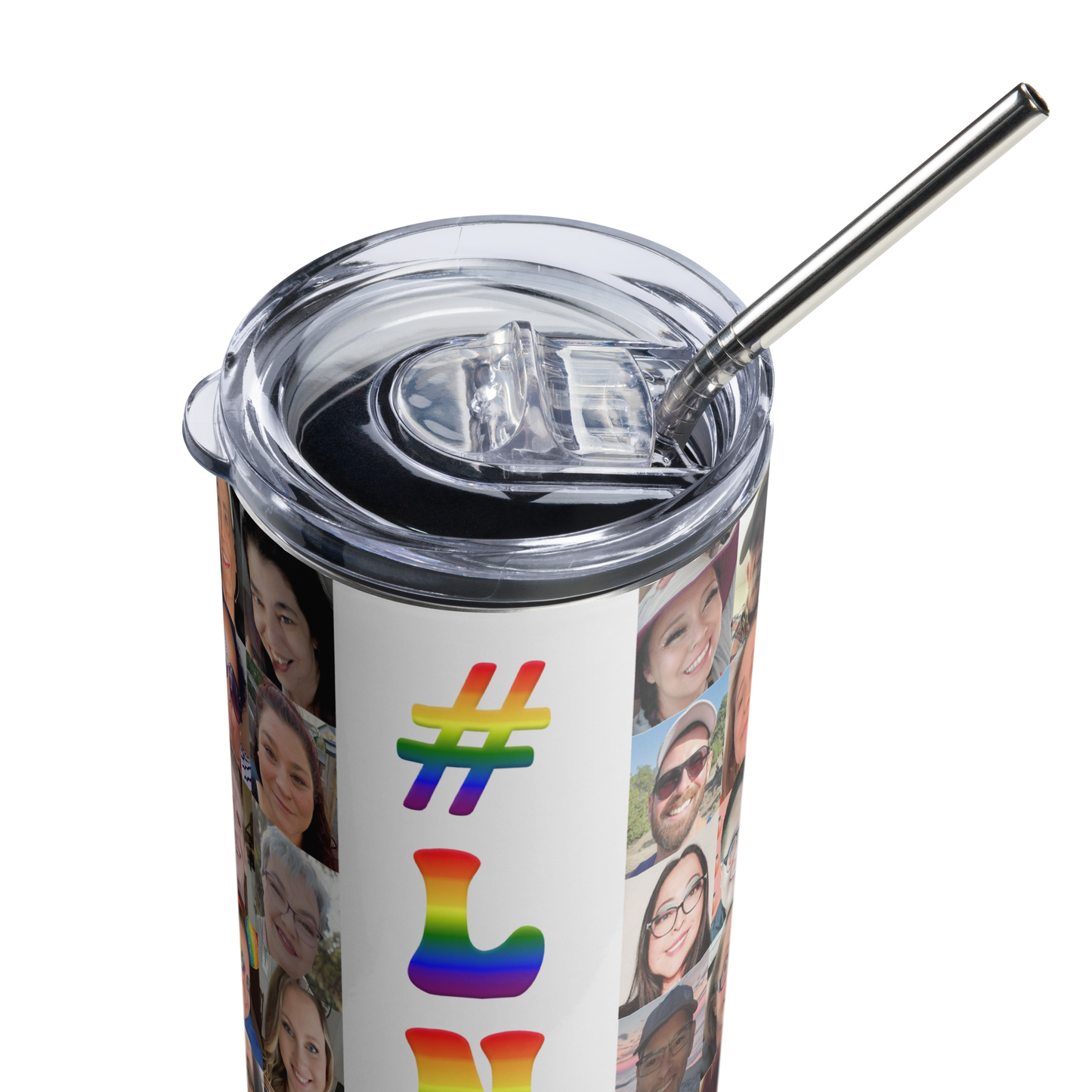 #LNPV Group Photo Stainless Steel Tumbler (White Background)