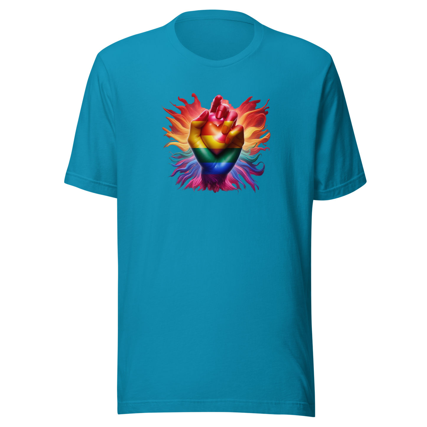 'Heart Of Pride' Unisex T-Shirt