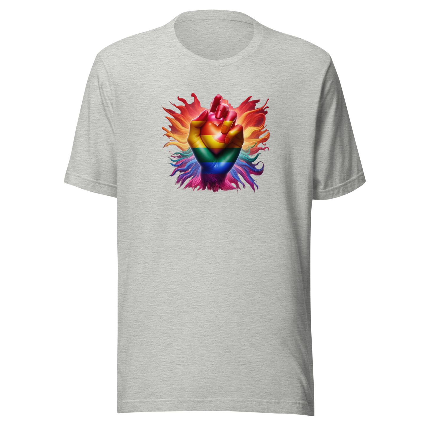 'Heart Of Pride' Unisex T-Shirt