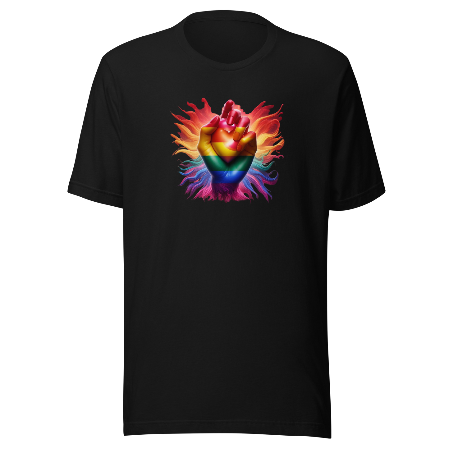 'Heart Of Pride' Unisex T-Shirt