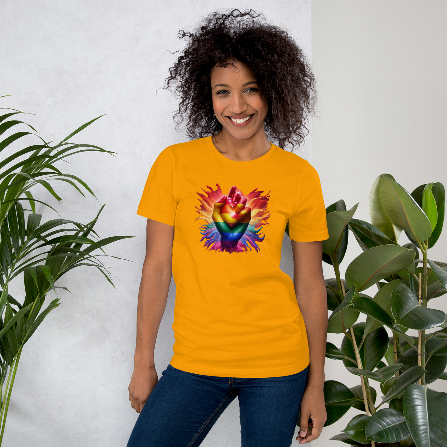 'Heart Of Pride' Unisex T-Shirt
