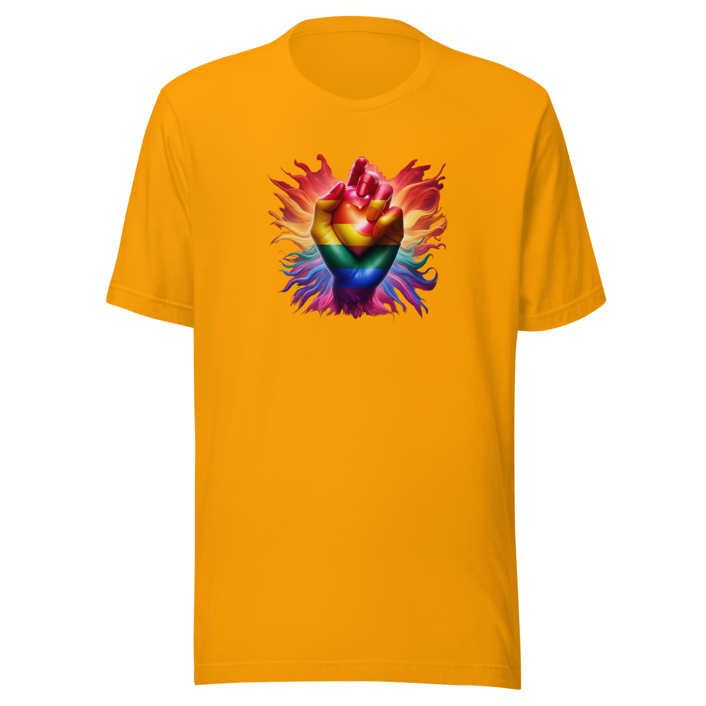 'Heart Of Pride' Unisex T-Shirt