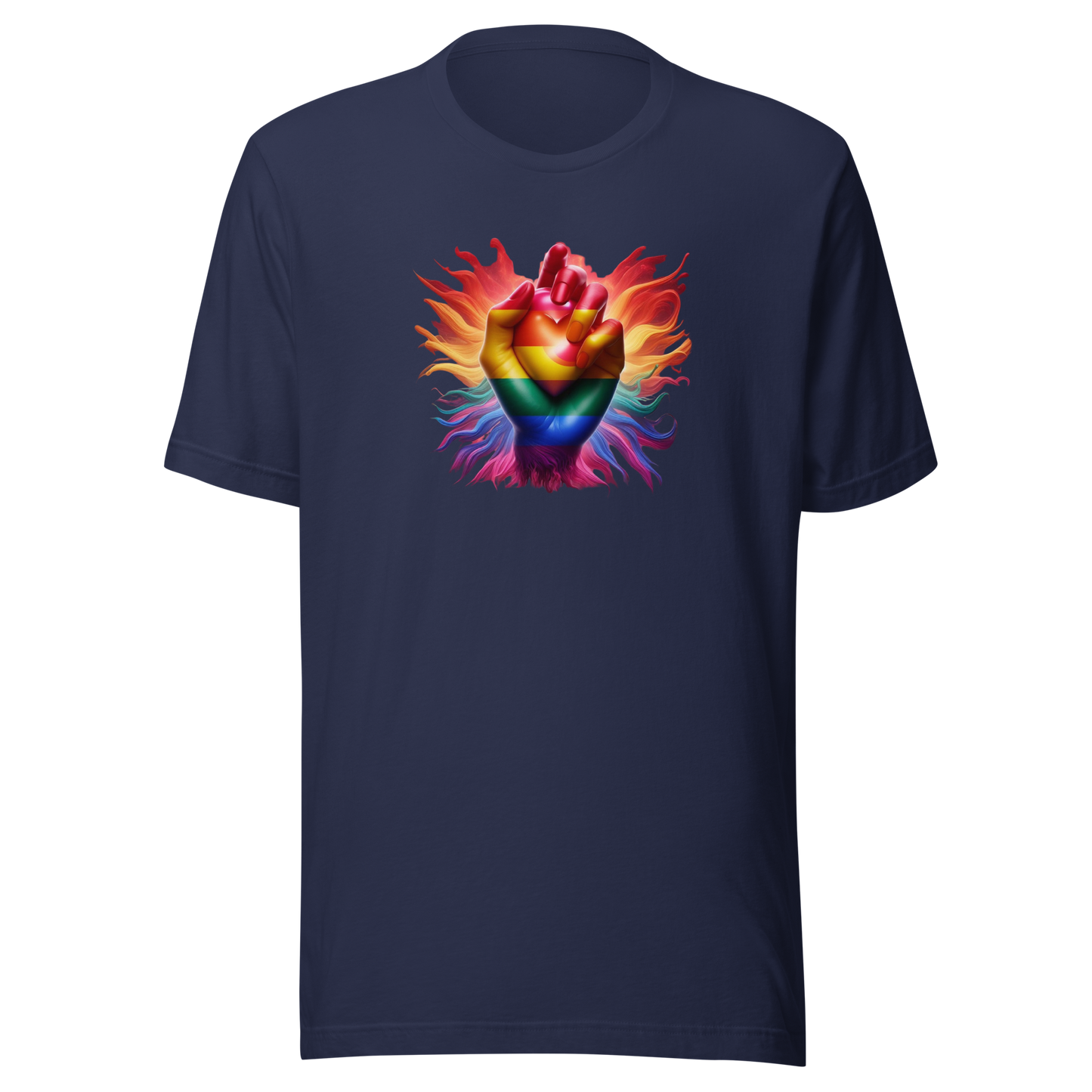 'Heart Of Pride' Unisex T-Shirt
