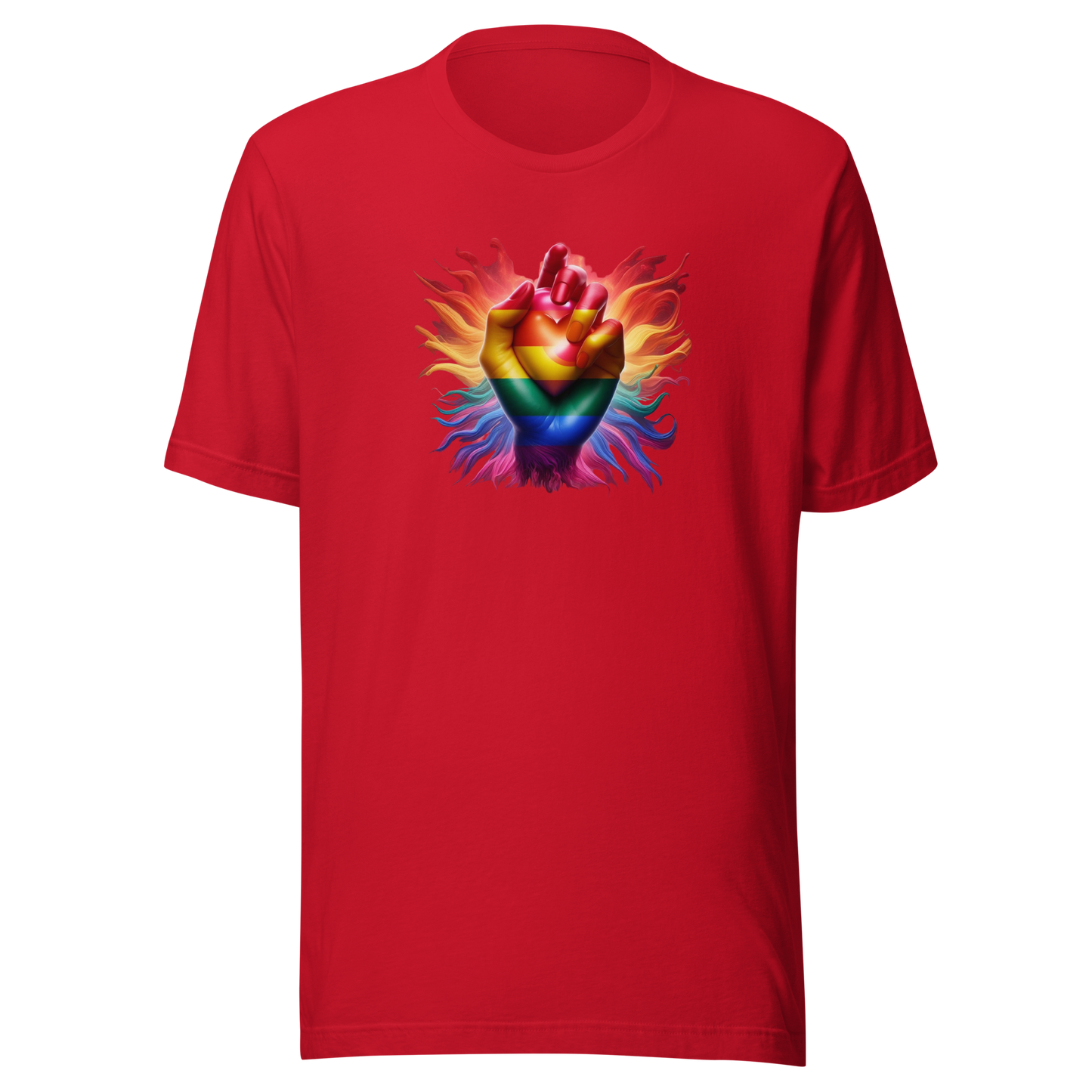 'Heart Of Pride' Unisex T-Shirt