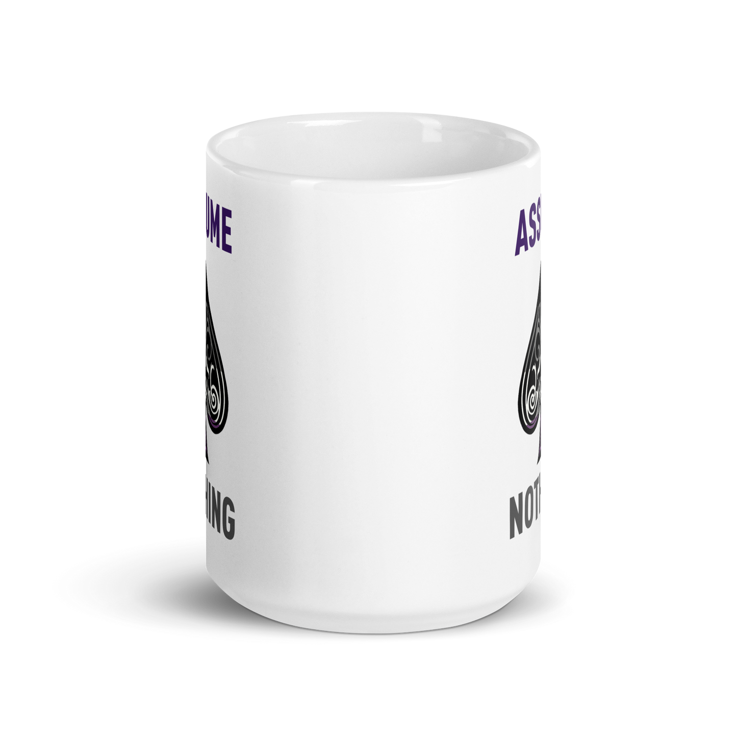 'Asexual Pride' White Glossy Mug