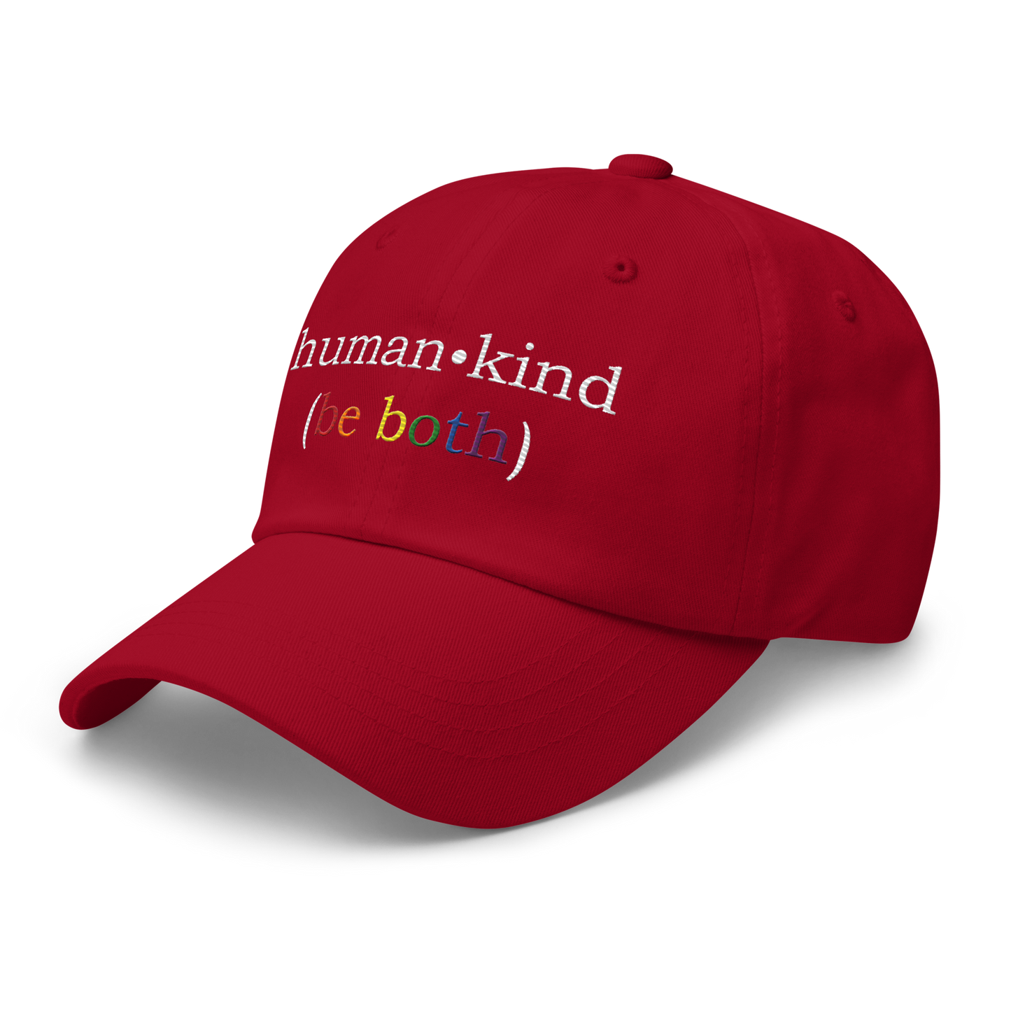'Human-Kind (Be Both) Low-Profile Hat