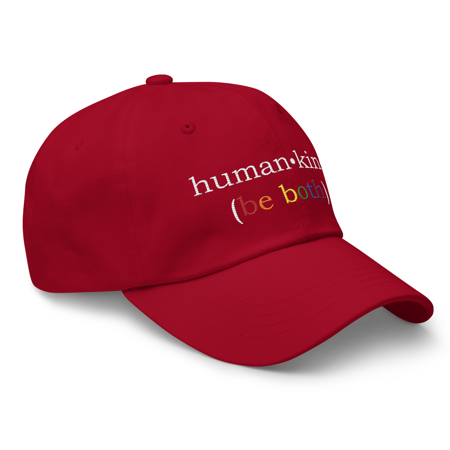'Human-Kind (Be Both) Low-Profile Hat