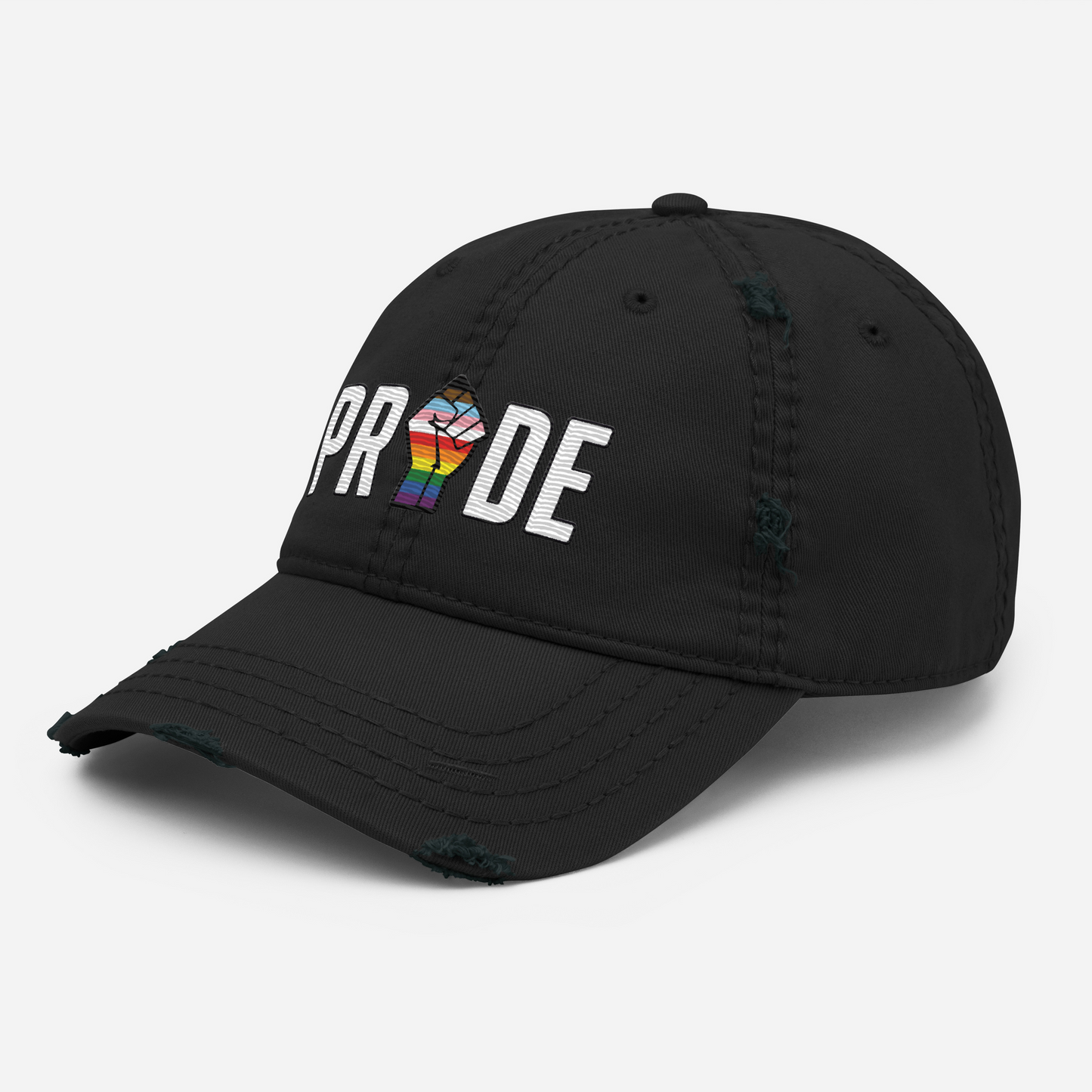 'Power of Pride' Distressed Low-Profile Hat
