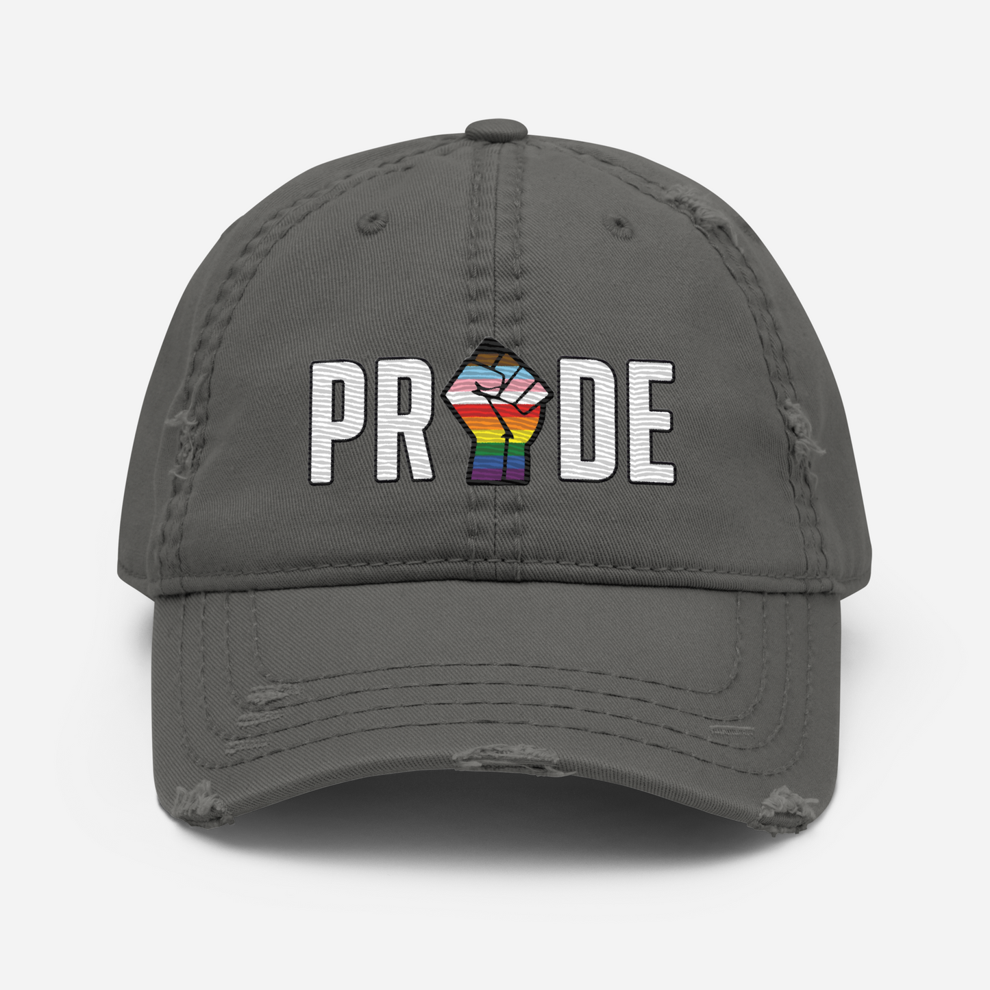 'Power of Pride' Distressed Low-Profile Hat