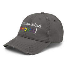 Load image into Gallery viewer, &#39;Human-Kind (Be Both)&#39; Distressed Low-Profile Hat
