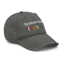 Load image into Gallery viewer, &#39;Human-Kind (Be Both)&#39; Distressed Low-Profile Hat
