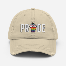 Load image into Gallery viewer, &#39;Power of Pride&#39; Distressed Low-Profile Hat
