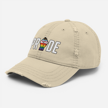 Load image into Gallery viewer, &#39;Power of Pride&#39; Distressed Low-Profile Hat
