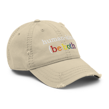 Load image into Gallery viewer, &#39;Human-Kind (Be Both)&#39; Distressed Low-Profile Hat
