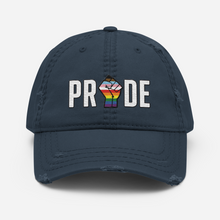 Load image into Gallery viewer, &#39;Power of Pride&#39; Distressed Low-Profile Hat
