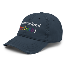 Load image into Gallery viewer, &#39;Human-Kind (Be Both)&#39; Distressed Low-Profile Hat
