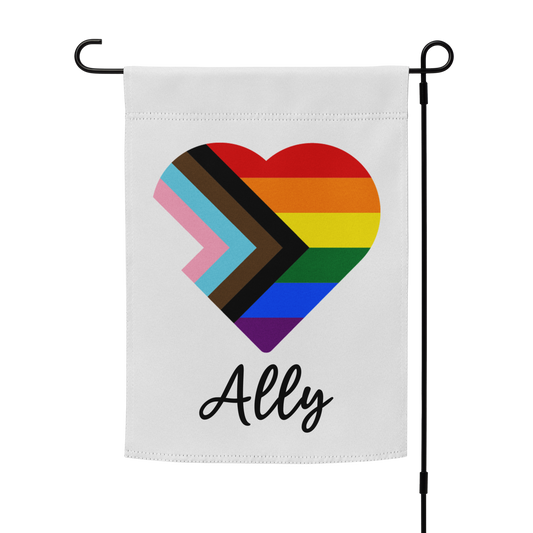 'Progressive Ally' Garden flag