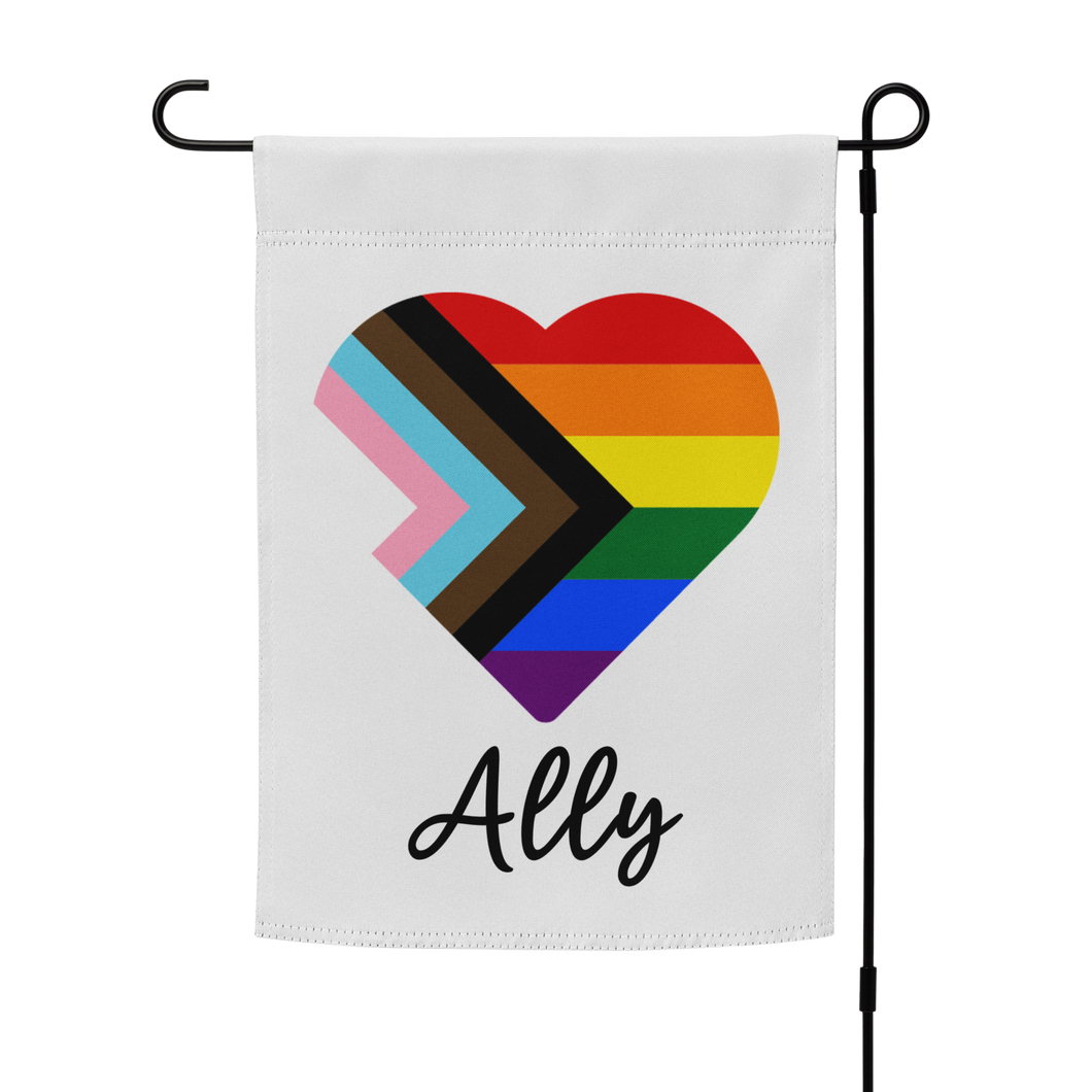 'Progressive Ally' Garden flag