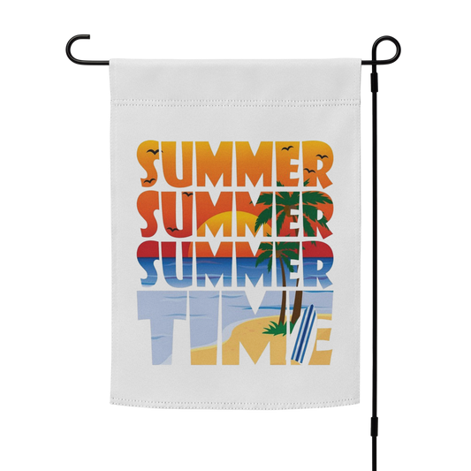 'Summer Time' Garden Flag