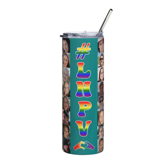 #LNPV Group Photo Stainless Steel Tumbler (Teal Background)