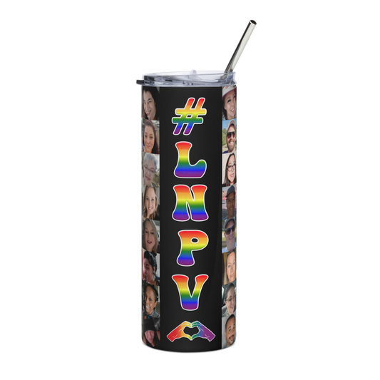 #LNPV Group Photo Stainless Steel Tumbler (Black Background)