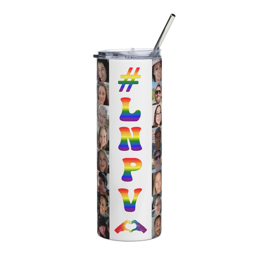 #LNPV Group Photo Stainless Steel Tumbler (White Background)