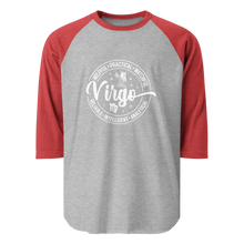 Load image into Gallery viewer, &#39;Virgo Zodiac&#39; 3/4 Sleeve Raglan Shirt
