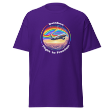 Load image into Gallery viewer, &#39;Rainbow Flight To Freedom&#39; Unisex Classic Tee
