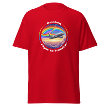 Load image into Gallery viewer, &#39;Rainbow Flight To Freedom&#39; Unisex Classic Tee
