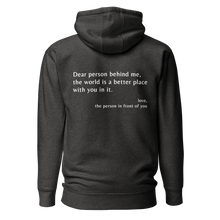 Load image into Gallery viewer, &#39;Dear Person Behind Me&#39; Unisex Hoodie
