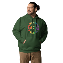 Load image into Gallery viewer, #Lovenpositivevibes Unisex Hoodie (Rainbow Logo)
