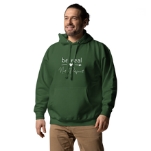 Load image into Gallery viewer, &#39;Be Real Not Perfect&#39; Unisex Hoodie
