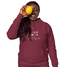 Load image into Gallery viewer, &#39;Be Real Not Perfect&#39; Unisex Hoodie
