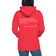 Load image into Gallery viewer, &#39;Dear Person Behind Me&#39; Unisex Hoodie
