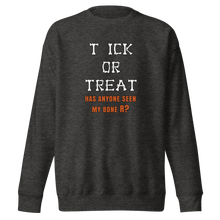 Load image into Gallery viewer, &#39;Tick or Treat&#39; Unisex Premium Sweatshirt
