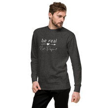 Load image into Gallery viewer, &#39;Be Real Not Perfect&#39; Unisex Premium Sweatshirt
