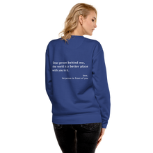 Load image into Gallery viewer, &#39;Dear Person Behind Me&#39; Unisex Premium Sweatshirt
