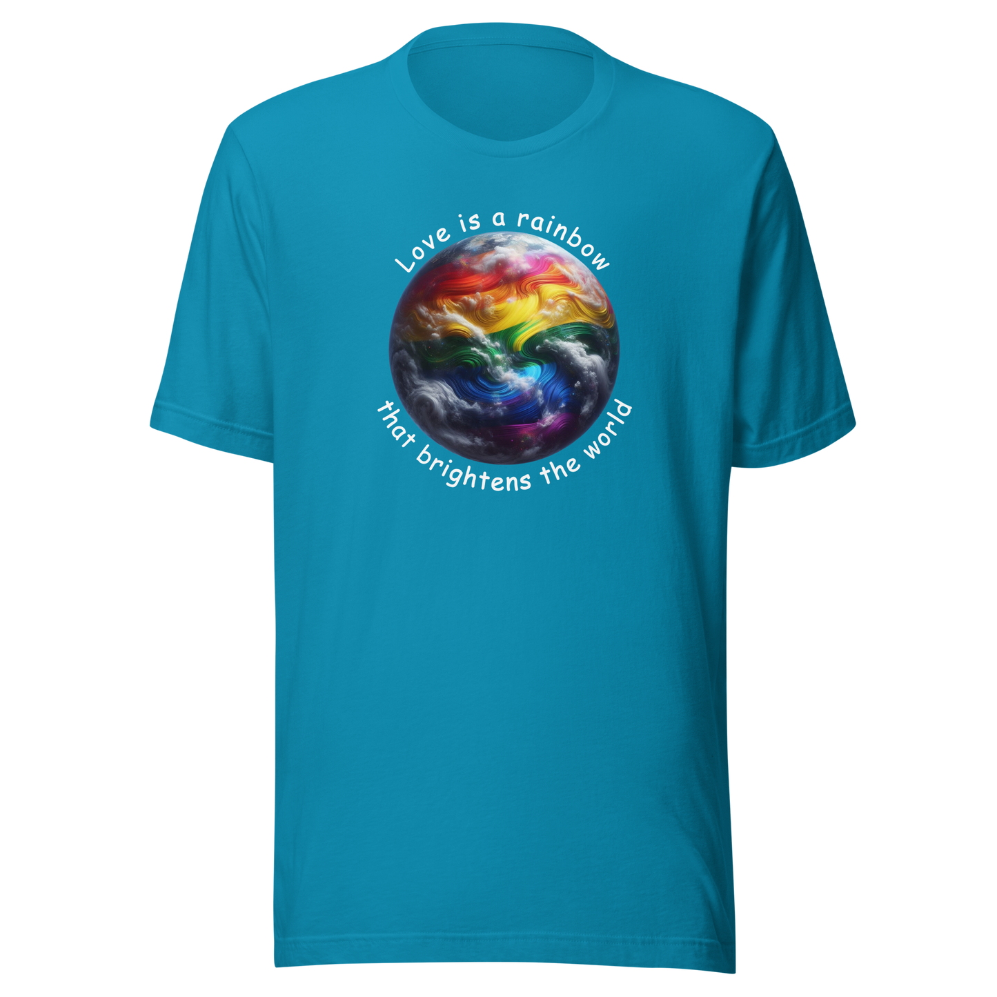 'Love Is Like A Rainbow' Unisex T-Shirt