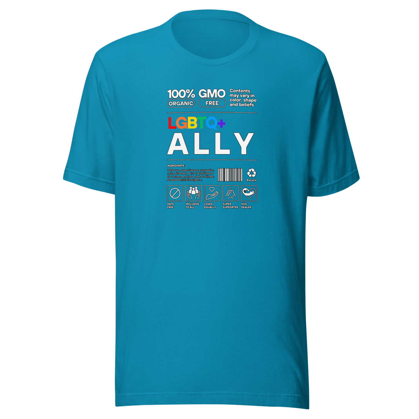 'LGBTQ+ Ally' Unisex T-Shirt
