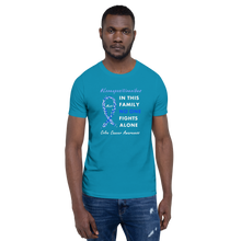 Load image into Gallery viewer, #Lovenpositivevibes &#39;No One Fights Alone&#39; Unisex T-Shirt
