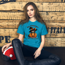 Load image into Gallery viewer, &#39;Prrrrrfectly Happy Halloween&#39; Unisex T-Shirt
