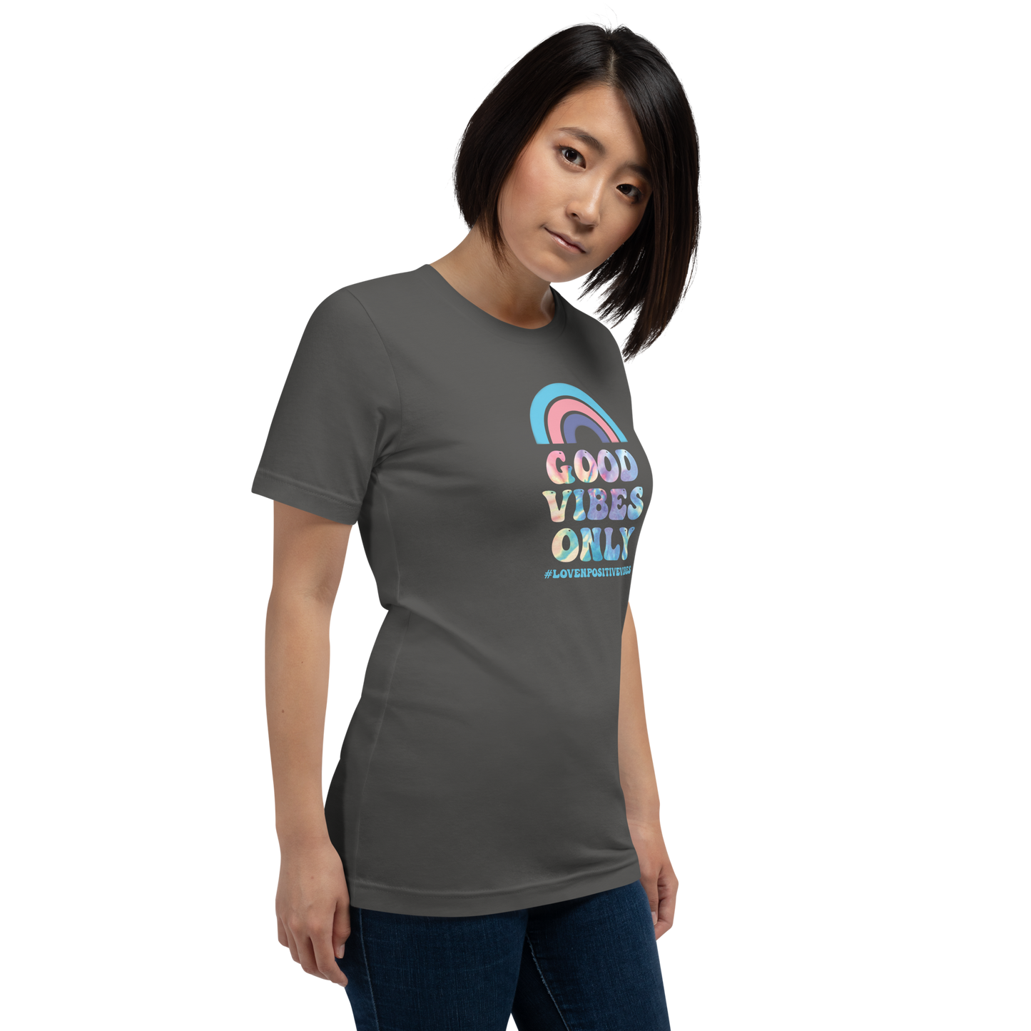 #Lovenpositivevibes 'Good Vibes Only' Unisex T-Shirt